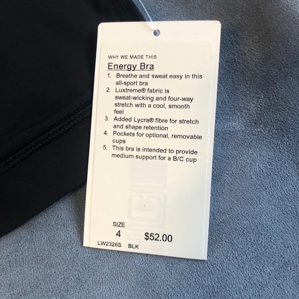 Lululemon energy bra - Picture 4 of 6